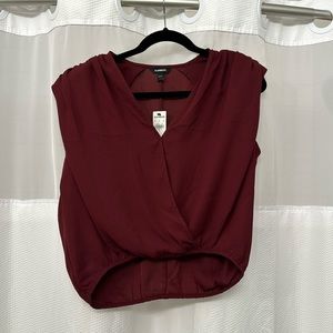 Maroon Express Blouse